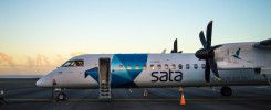 SATA es la aerolínea regional de las Azores, de ella depende el servicio de conexiones gratuitas