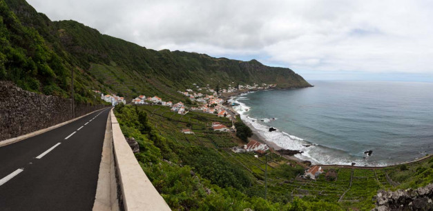 Bajada a San Lorenzo en Santa María, Azores